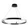 Подвесная черная светодиодная люстра-кольцо 80см 38Вт 914лм 3000К Arte Lamp CESARE A1993SP-38BK