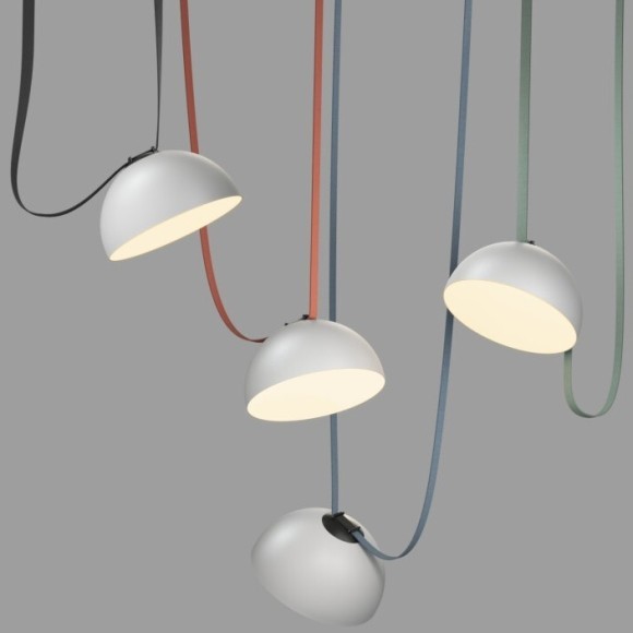 DK5563-WH+BK Светодиодный светильник для трека-ремня серии Denkirs Belty 48V, 28W, RA90, 120°, 3000K