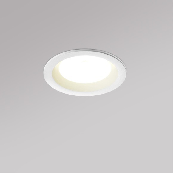 359840 Белый встраиваемый светильник с переключателем цв. температуры и угла рассеивания 40 и 120° IP44 10W CRI90 UGR<16 2700-3200-4000К Novotech RAYN