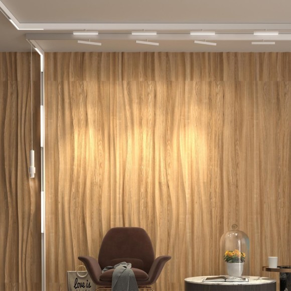 358611 Трековый светодиодный светильник Novotech Flum CRI90+ 4000К 960Лм 38° 12W