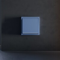 VLS000215 Клавиша синего джинсового цвета для выключателя и переключателя одноклавишного с подсветкой VOLTUM S70 (деним)