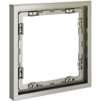 VLS100104 Рамка пластиковая для электрических изделий шелкового цвета VOLTUM серии S70 на 1 пост (шелк)