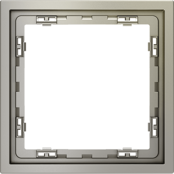 VLS100104 Рамка пластиковая для электрических изделий шелкового цвета VOLTUM серии S70 на 1 пост (шелк)