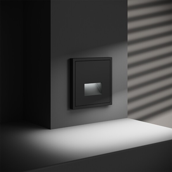 VLS070608 Подсветка светодиодная встраиваемая в подрозетник (без рамки) черного матового цвета VOLTUM S70, 3000 Кельвинов, 1 Ватт, 120 Градусов (черный матовый) VLS070608 Подсветка светодиодная встраиваемая в подрозетник (без рамки) черного матового цвета VOLTUM S70, 3000 Кельвинов, 1 Ватт, 120 Градусов (черный матовый)