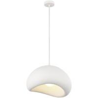 SL1522.503.01 Светильник подвесной ST-Luce белый/белый E27 1*60W WABI SABI