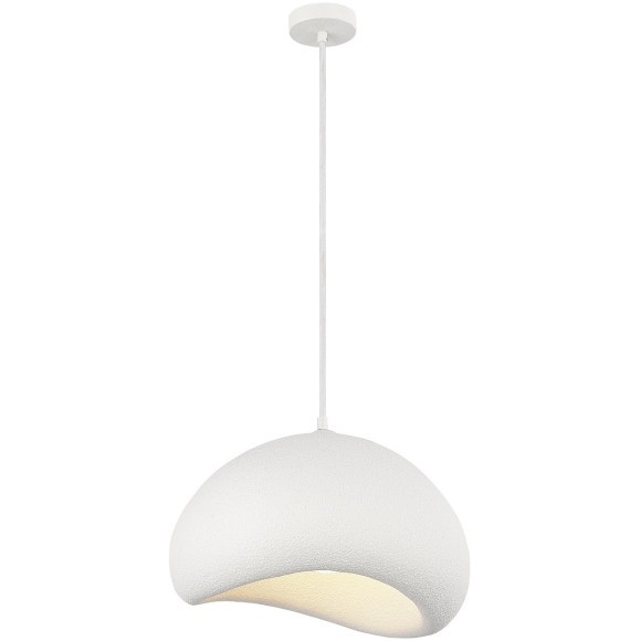 SL1522.503.01 Светильник подвесной ST-Luce белый/белый E27 1*60W WABI SABI