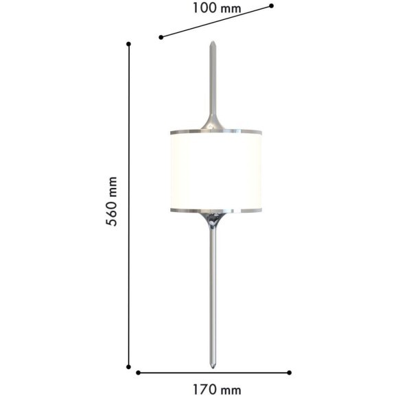 Настенный светильник Kreisel 4567-2W