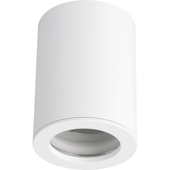 Crystal Lux CLT 422C WH 1400/347 Белый накладной потолочный влагозащищенный минималистичный светодиодный светильник под сменную лампу GU10, белый матовый металл, защита IP44 Crystal Lux CLT 422C WH 1400/347 Белый накладной потолочный влагозащищенный минималистичный светодиодный светильник под сменную лампу GU10, белый матовый металл, защита IP44