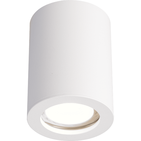 Crystal Lux CLT 422C WH 1400/347 Белый накладной потолочный влагозащищенный минималистичный светодиодный светильник под сменную лампу GU10, белый матовый металл, защита IP44 Crystal Lux CLT 422C WH 1400/347 Белый накладной потолочный влагозащищенный минималистичный светодиодный светильник под сменную лампу GU10, белый матовый металл, защита IP44