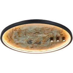 4861-3C Favourite Потолочный плоский светильник в виде скалистого камня LEDx35W + 8,5W, 860LM, 3000K