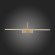 SL444.301.01 Подсветка для картин ST-Luce Бронза/Бронза LED 1*12W 4000K Настенные светильники