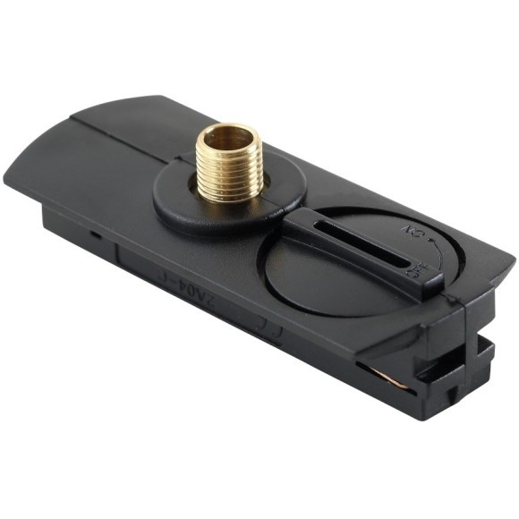 Адаптер для уст. любого подвесного светильника на однофазные шинопроводы Crystal Lux CLT 0.212 02 BL Адаптер для уст. любого подвесного светильника на однофазные шинопроводы Crystal Lux CLT 0.212 02 BL