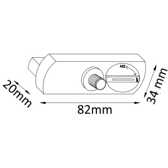 Адаптер для уст. любого подвесного светильника на однофазные шинопроводы Crystal Lux CLT 0.212 02 BL Адаптер для уст. любого подвесного светильника на однофазные шинопроводы Crystal Lux CLT 0.212 02 BL