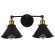 Бра Lumina Deco Gubi LDW B018-2 BK