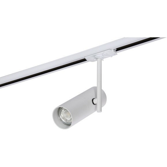 Однофазный двужильный трековый светильник Crystallux CLT 0.31 011 WH под сменную лампу GU10 Однофазный двужильный трековый светильник Crystallux CLT 0.31 011 WH под сменную лампу GU10