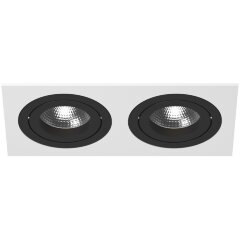 Встраиваемый светильник Lightstar i5260707 Intero 16 под лампы 2xGU10 100W