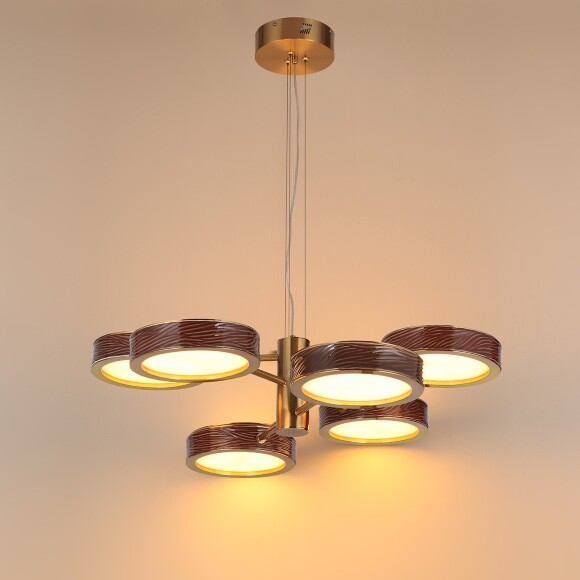 Люстра подвесная LED x 99W 2000К/3000K/4000K/переключ. RIVIERA 5450/99LB