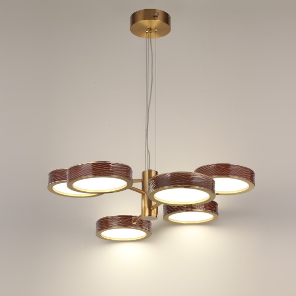 Люстра подвесная LED x 99W 2000К/3000K/4000K/переключ. RIVIERA 5450/99LB