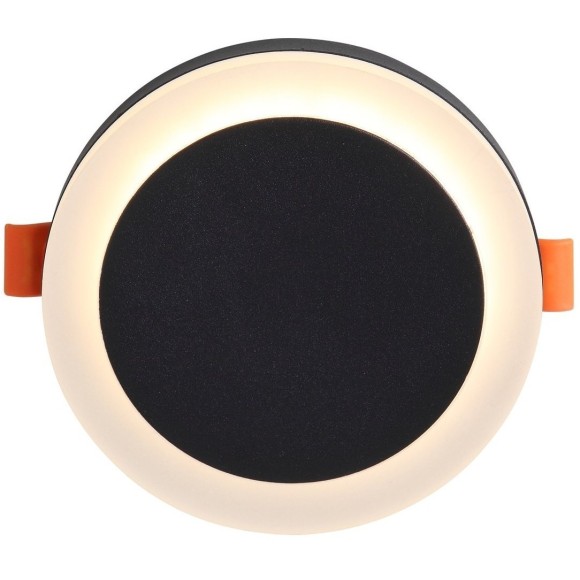 ST104.402.06 Светильник встраиваемый Черный LED 1*6W 3000K 468Lm Ra80 120° IP20 D110xH20 170-240V Встраиваемые светильники ST104.402.06 Светильник встраиваемый Черный LED 1*6W 3000K 468Lm Ra80 120° IP20 D110xH20 170-240V Встраиваемые светильники