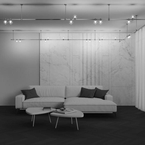 Трековый светильник Maytoni Bubble Flarity 4000K 3Вт 120° TR148-1-3W4K-PT Трековый светильник Maytoni Bubble Flarity 4000K 3Вт 120° TR148-1-3W4K-PT