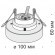 Встраиваемый светильник Maytoni DL035-2-L6B Planet светодиодный LED 11W