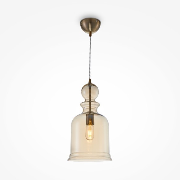 Подвесной светильник с 1 плафоном Maytoni P002PL-01BZ Tone под лампу 1xE27 60W