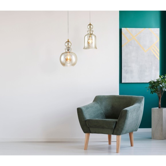 Подвесной светильник с 1 плафоном Maytoni P002PL-01BZ Tone под лампу 1xE27 60W