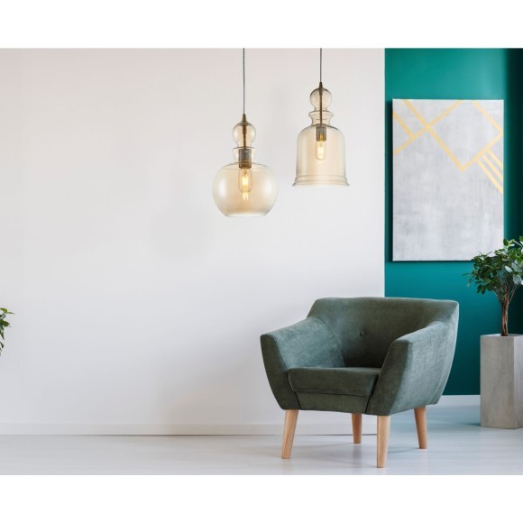 Подвесной светильник с 1 плафоном Maytoni P002PL-01BZ Tone под лампу 1xE27 60W