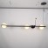 Реечный Светильник Palma Wall Lamp 3 Шара + 1 Вазон Горизонтальная By Imperiumloft
