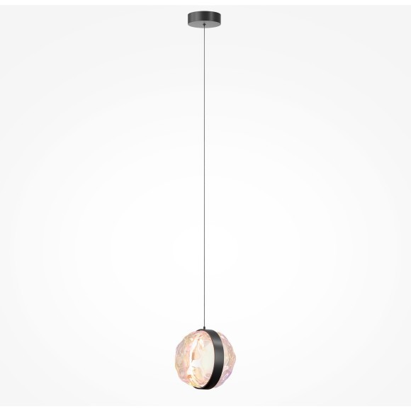 Подвесной светодиодный светильник с переливающимся плафоном LED 6Вт RA80 600лм 3000К Maytoni MOD379PL-L6B3K