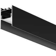 Алюминиевый профиль накладной-подвесной 35x51 (Черный, 2 м), ALM-3551-B-2M 633011 Алюминиевый профиль накладной-подвесной 35x51 (Черный, 2 м), ALM-3551-B-2M 633011