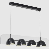 Светильник подвесной Crystal Lux ELEMENT SP48W LED BLACK 4020/248