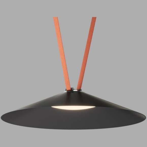 DK5569-BK Светодиодный светильник для трека-ремня серии Denkirs Belty 48V, 24W, RA90, 120°, 3000K