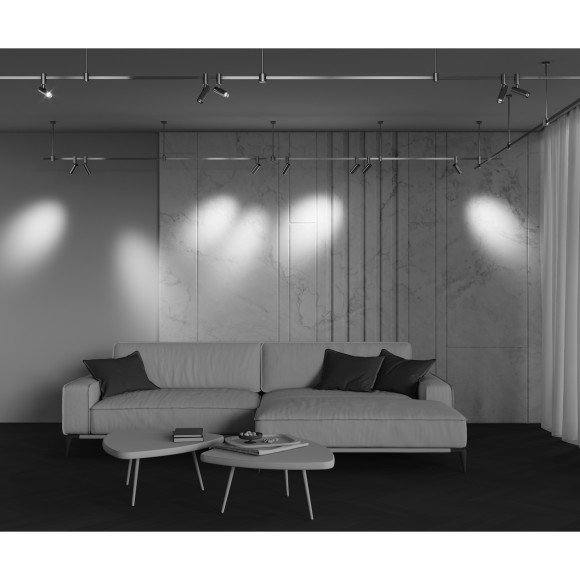 Трековый светильник Maytoni Focus Led Flarity LED Ra90 Lm840 4000K IP20 12Вт 50° TR144-1-12W4K-W-PT