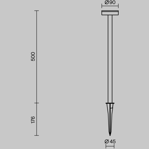 Ландшафтный светильник Outdoor O503FL-L4B3K1