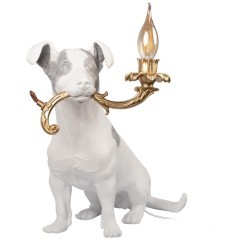 10312 Grey Настольная лампа LOFT IT Dog