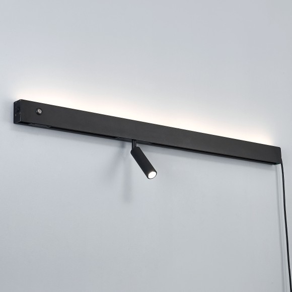 Настенный трековый светильник 220В (1000мм) 24В 5Вт+24В 7Вт Fiume Spot Lightstar 810647 Настенный трековый светильник 220В (1000мм) 24В 5Вт+24В 7Вт Fiume Spot Lightstar 810647