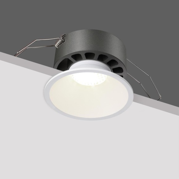 359851 Белый встраиваемый светильник с перекл. цветовой темп. и антибликовым фильтром 12Вт 960Лм 2700;3200;4000К UGR19 CRI90 36° IP20 Novotech NOVA 359851 Белый встраиваемый светильник с перекл. цветовой темп. и антибликовым фильтром 12Вт 960Лм 2700;3200;4000К UGR19 CRI90 36° IP20 Novotech NOVA