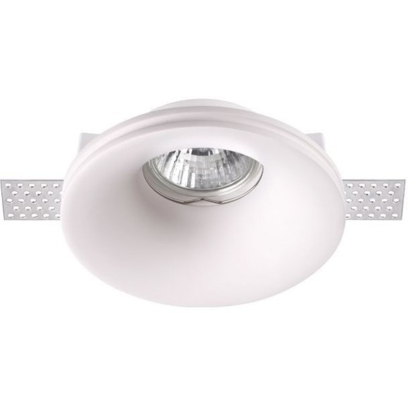 Гипсовый светильник под покраску Novotech 370484 YESO под лампу 1xGU10 50W