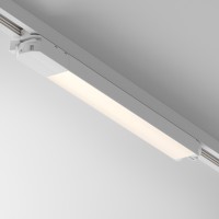 Однофазный двужильный светодиодный трековый светильник Maytoni Unity TR000-1-12W3K-W Basis 3000К 900Лм CRI90+ 110° 12Вт