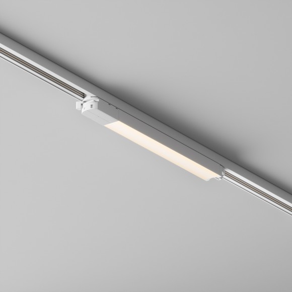 Однофазный двужильный светодиодный трековый светильник Maytoni Unity TR000-1-12W3K-W Basis 3000К 900Лм CRI90+ 110° 12Вт