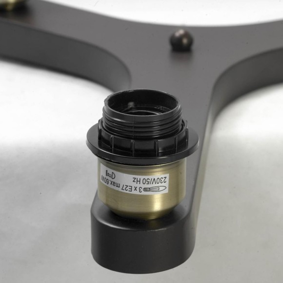 Люстра потолочная Lussole LSP-9534 OPELIKA IP21 под лампы 3xE27 180W Люстра потолочная Lussole LSP-9534 OPELIKA IP21 под лампы 3xE27 180W