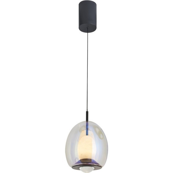 Подвесной светодиодный светильник Stilfort 4031/00/01PL Geolight черный шар