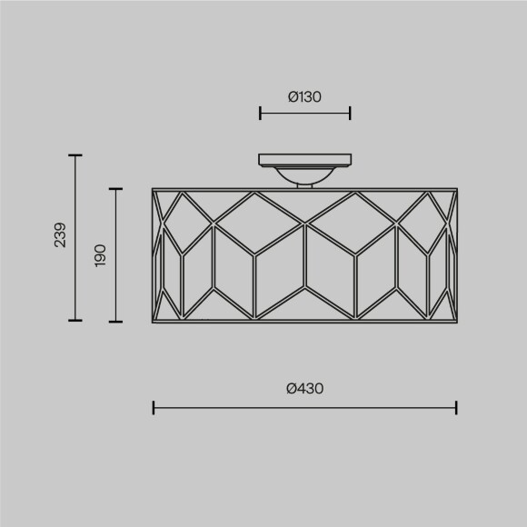 Потолочный светильник (люстра) Maytoni Messina H223-PL-03-G лампы E27 3шт макс 60Вт, металл золото, бежевый абажур из натурального льна, стиль неоклассика, диаметр 43см