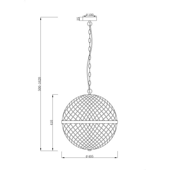 Подвесной светильник Maytoni P004PL-03CH YONKERS под лампы 3xE14 40W