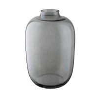 421389 CULASI Декоративная ваза стекло серый H450 ø300