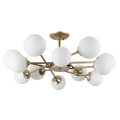 Люстра потолочная Arte Lamp A2703PL-12SG MARCO под лампы 12xE14 60W Люстра потолочная Arte Lamp A2703PL-12SG MARCO под лампы 12xE14 60W