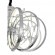 SL923.103.12 Люстра подвесная ST-Luce Хром, Прозрачный/Белый LED 1*70W 4000K OTTAVO