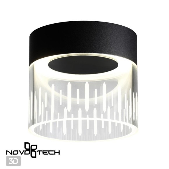 Накладной потолочный светильник Novotech 359002 Aura светодиодный LED 10W