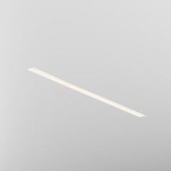 Maytoni Technical LL313003 Встраиваемый современный профильный линейный светодиодный светильник длиной 100 см, серебристый алюминий, белый рассеиватель, 1000x50x35мм, LED 20Вт 3000K 1500Лм CRI90 120° IP33 220V